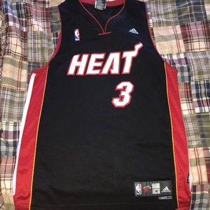 Adidas Dwayne Wade Miami heat jersey!
